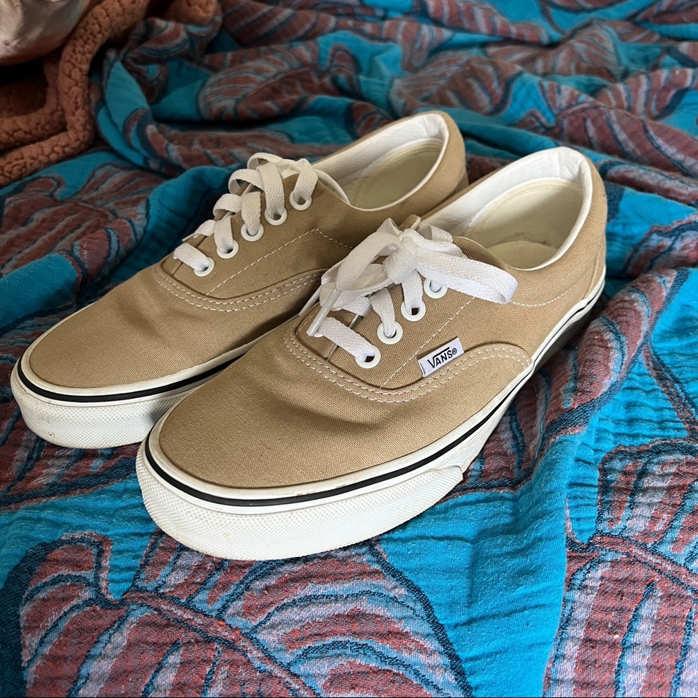 Beige Vans Authentic Size 8 - Picture 2 of 7